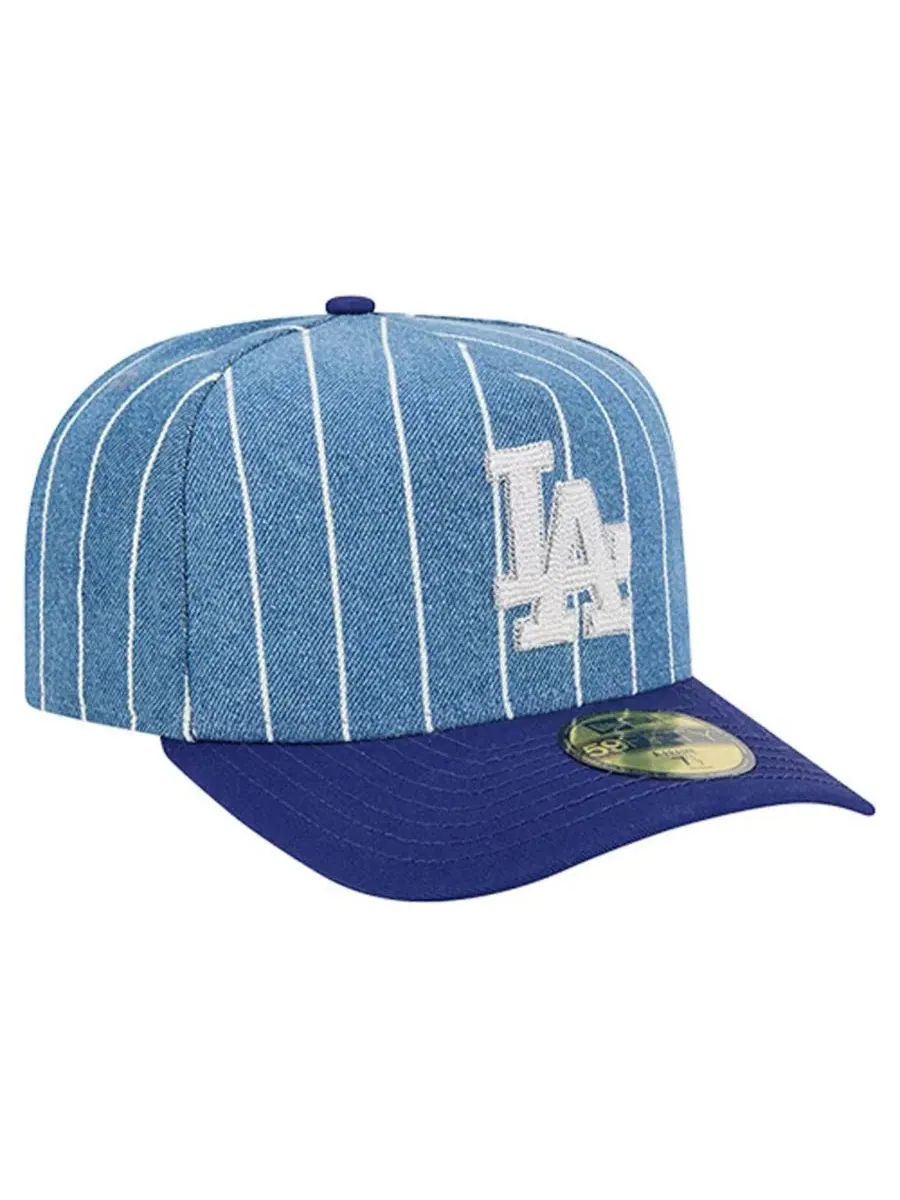 Кепка с высокой тульей Parallel A-Frame 59FIFTY New Era — изображение 4 из 5, синий