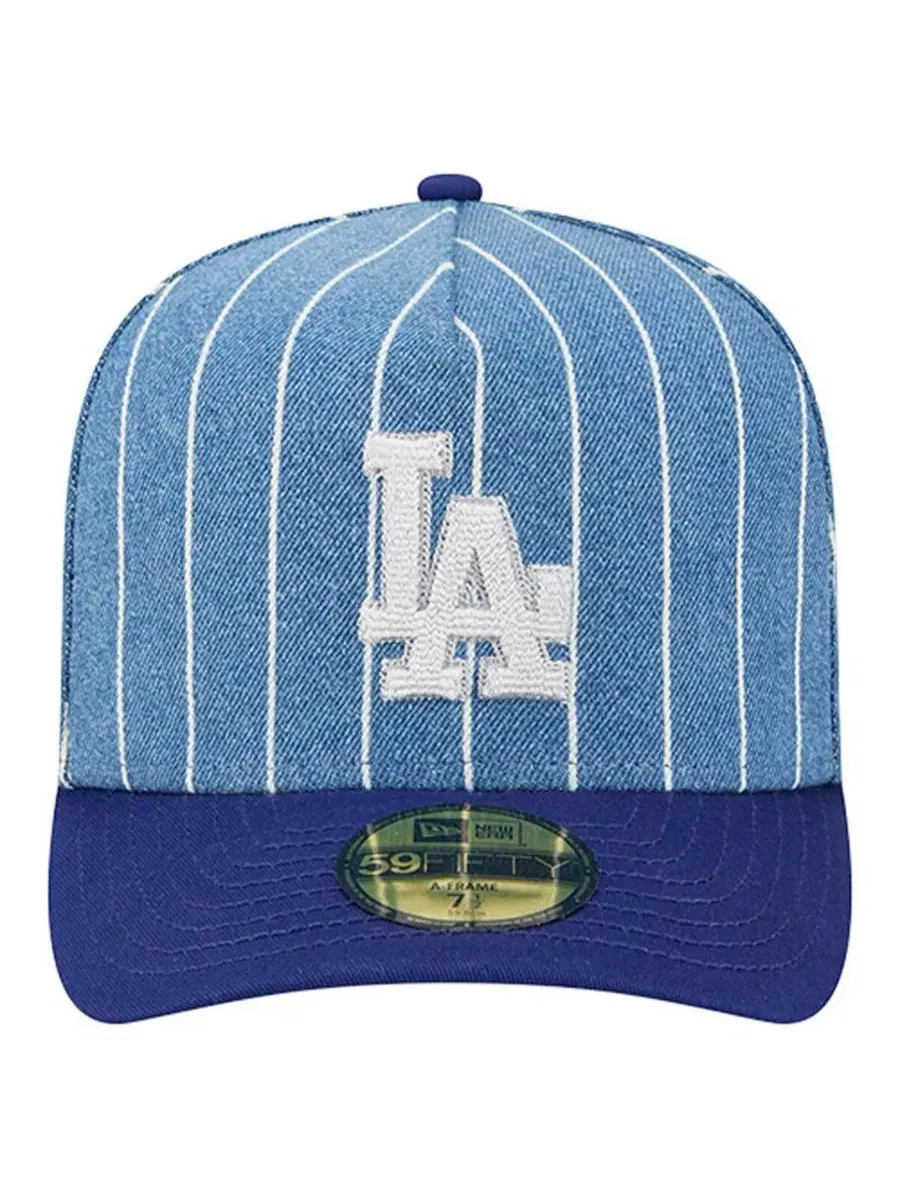 Кепка с высокой тульей Parallel A-Frame 59FIFTY New Era — изображение 5 из 5, синий