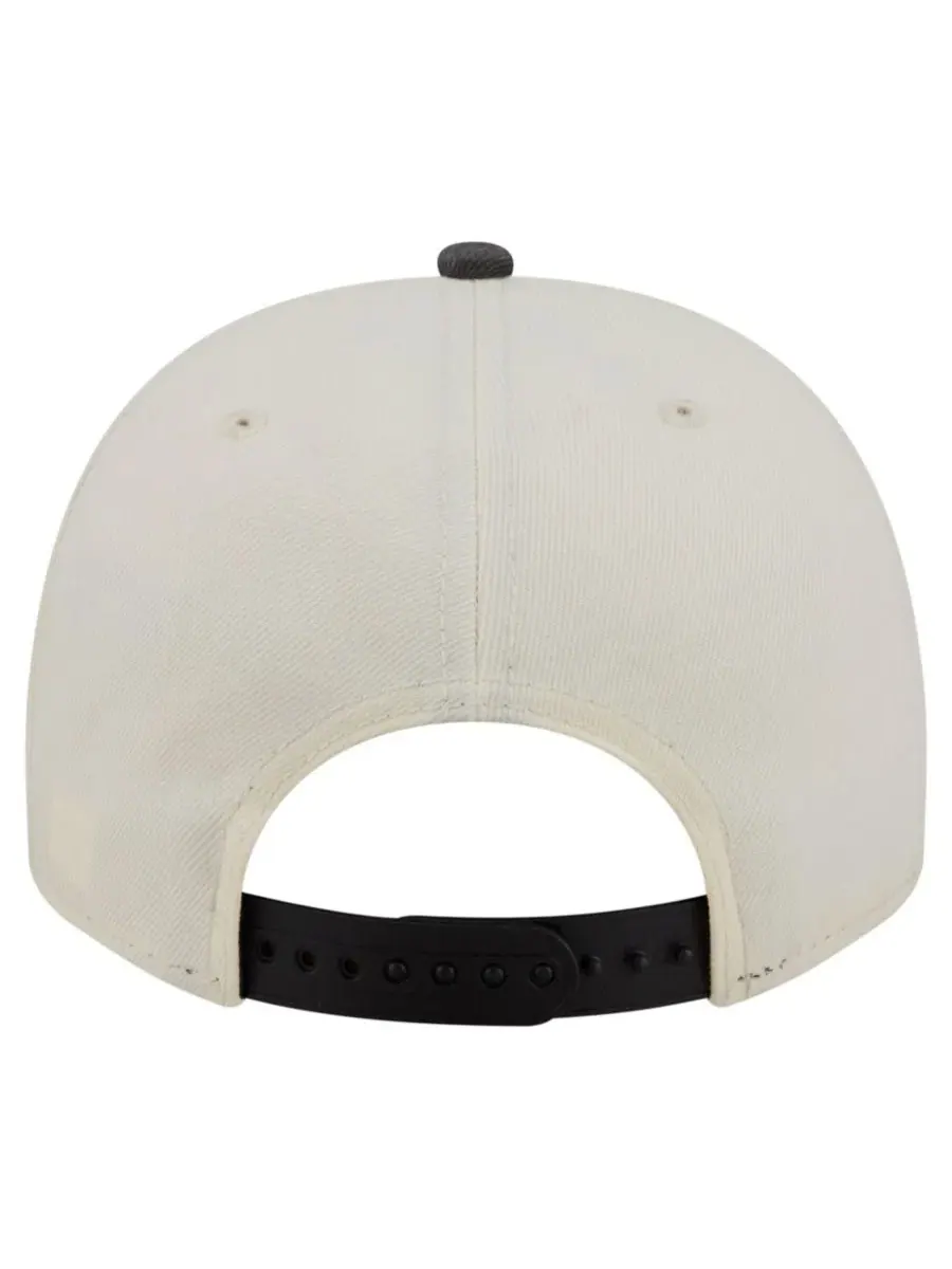 Кепка-снэпбек New Era Washed A-Frame 9FIFTY Cincinnati Bengals — изображение 3 из 5, кремовый черный