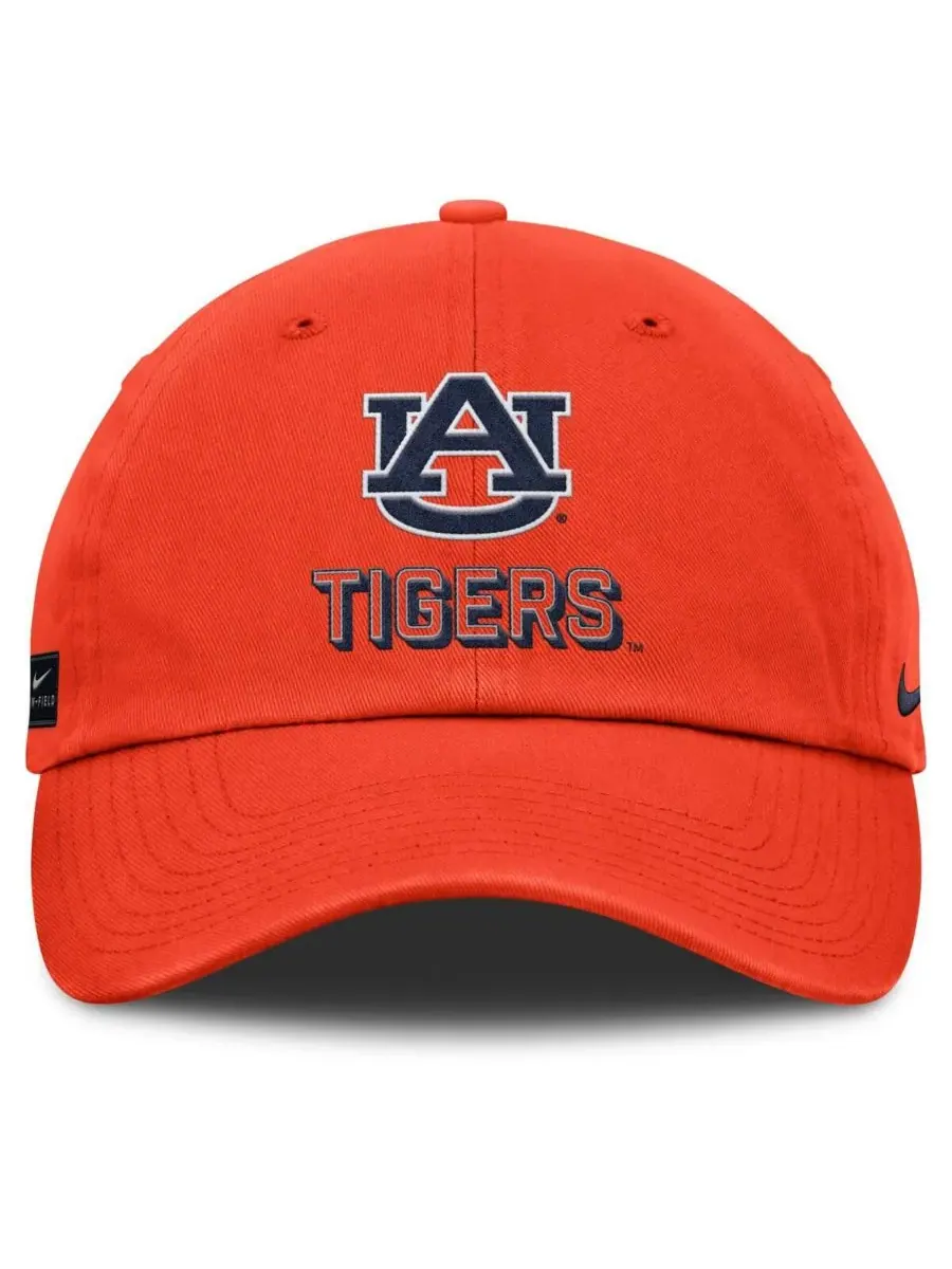Nike Мужская оранжевая кепка Auburn Tigers 2025 Gameday On-Field Club Hat — изображение 3 из 4, оранжевый