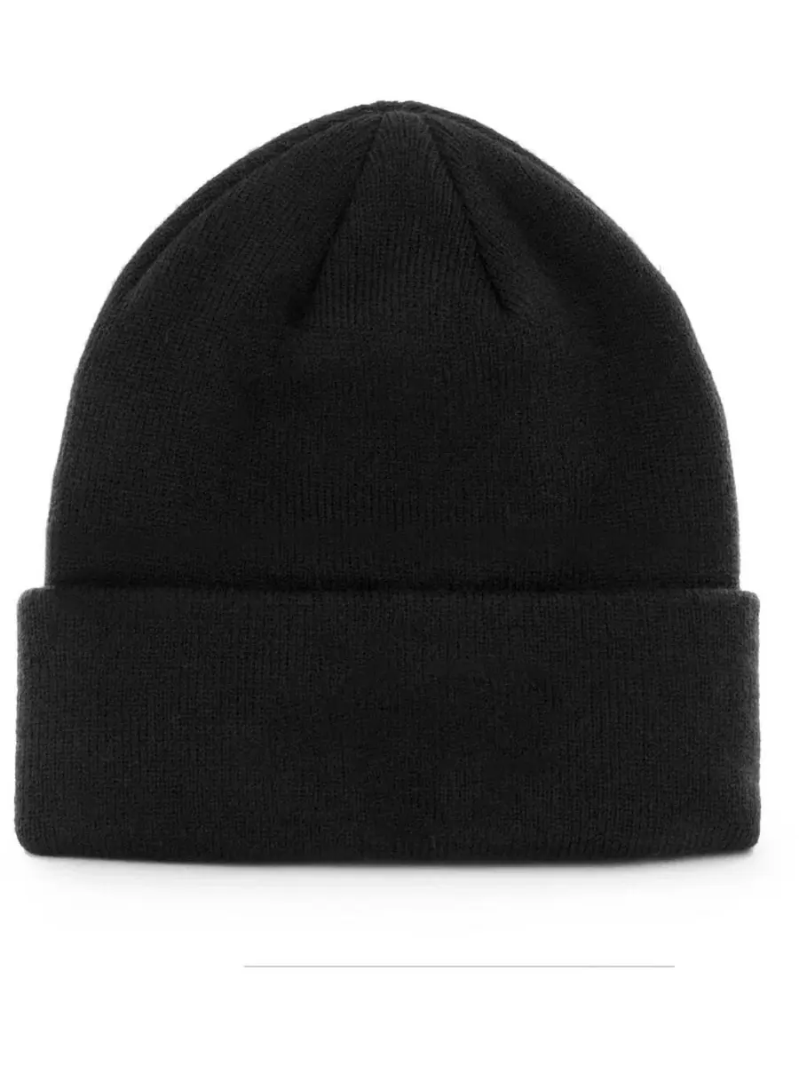 Шапка вязаная с отворотом Black Las Vegas Raiders Basic Cuffed Knit Hat '47 Brand — изображение 2 из 2, черный