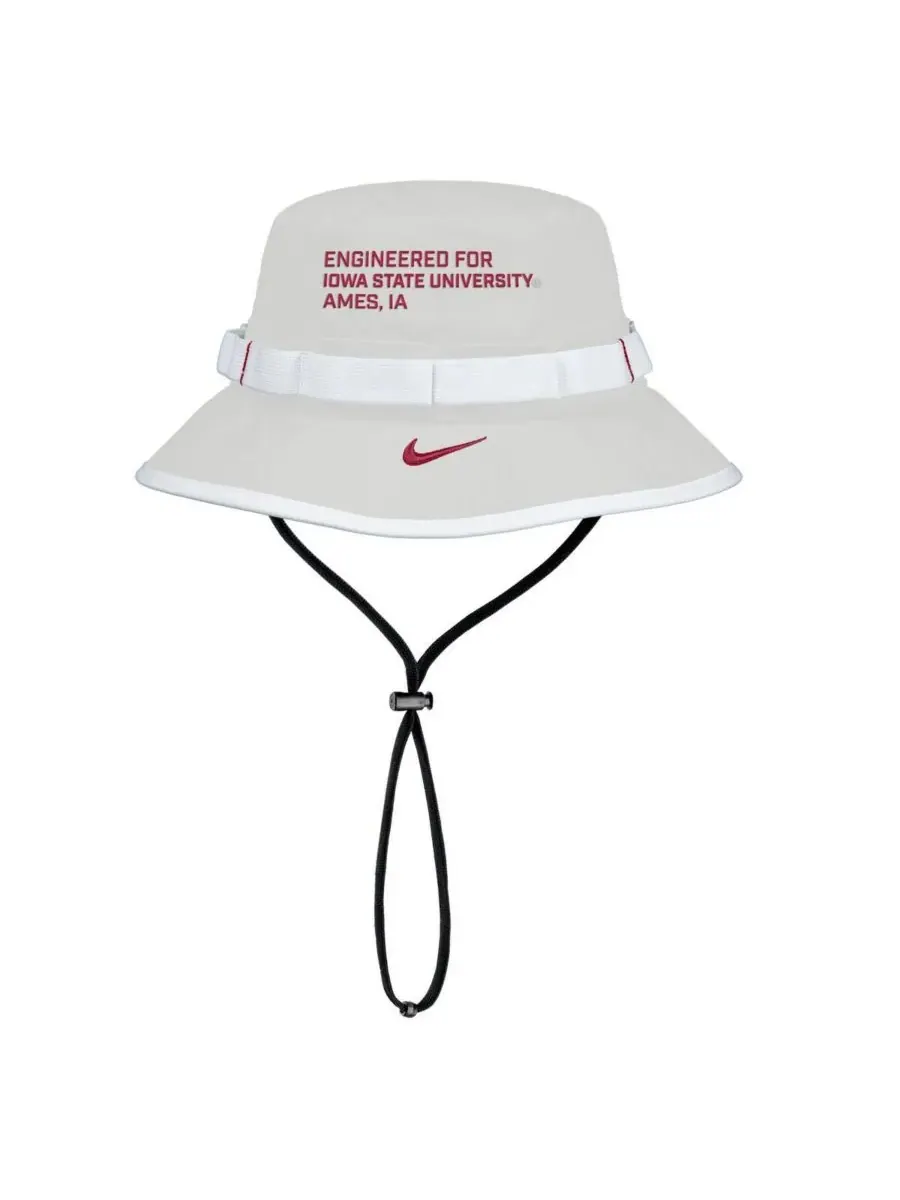 Nike Мужская серая панама Iowa State Cyclones 2025 On-Field Performance — изображение 2 из 2, серый