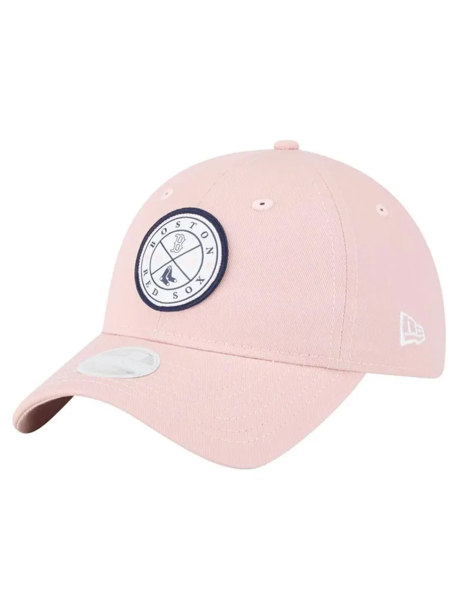 New Era Женская розовая регулируемая бейсболка Boston Red Sox Bloom 9TWENTY — изображение 1 из 5, розовый