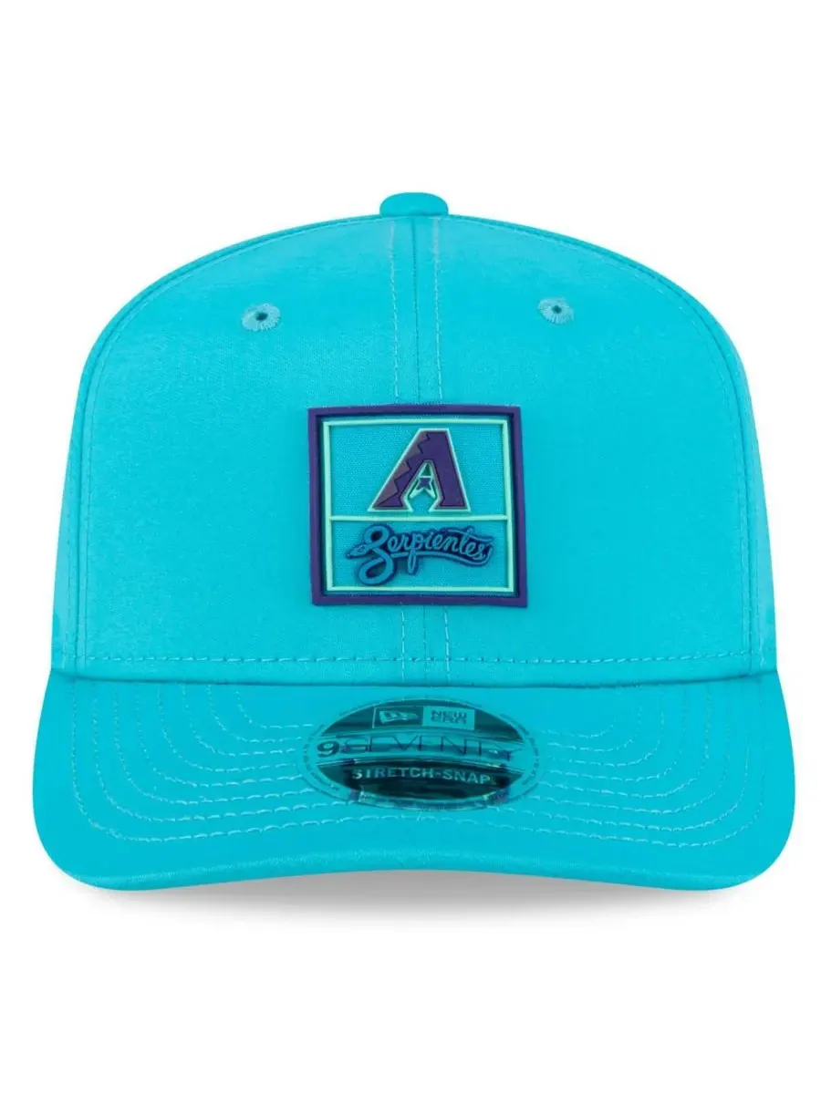 New Era Мужская бирюзовая регулируемая кепка Arizona Diamondbacks 2025 City Connect Fan Pack — изображение 3 из 4, бирюзовый