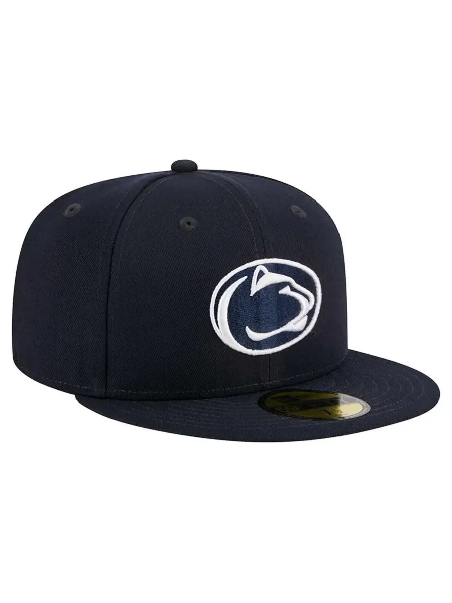 New Era Мужская темно-синяя кепка Penn State Nittany Lions 59fifty — изображение 1 из 5, темно-синий