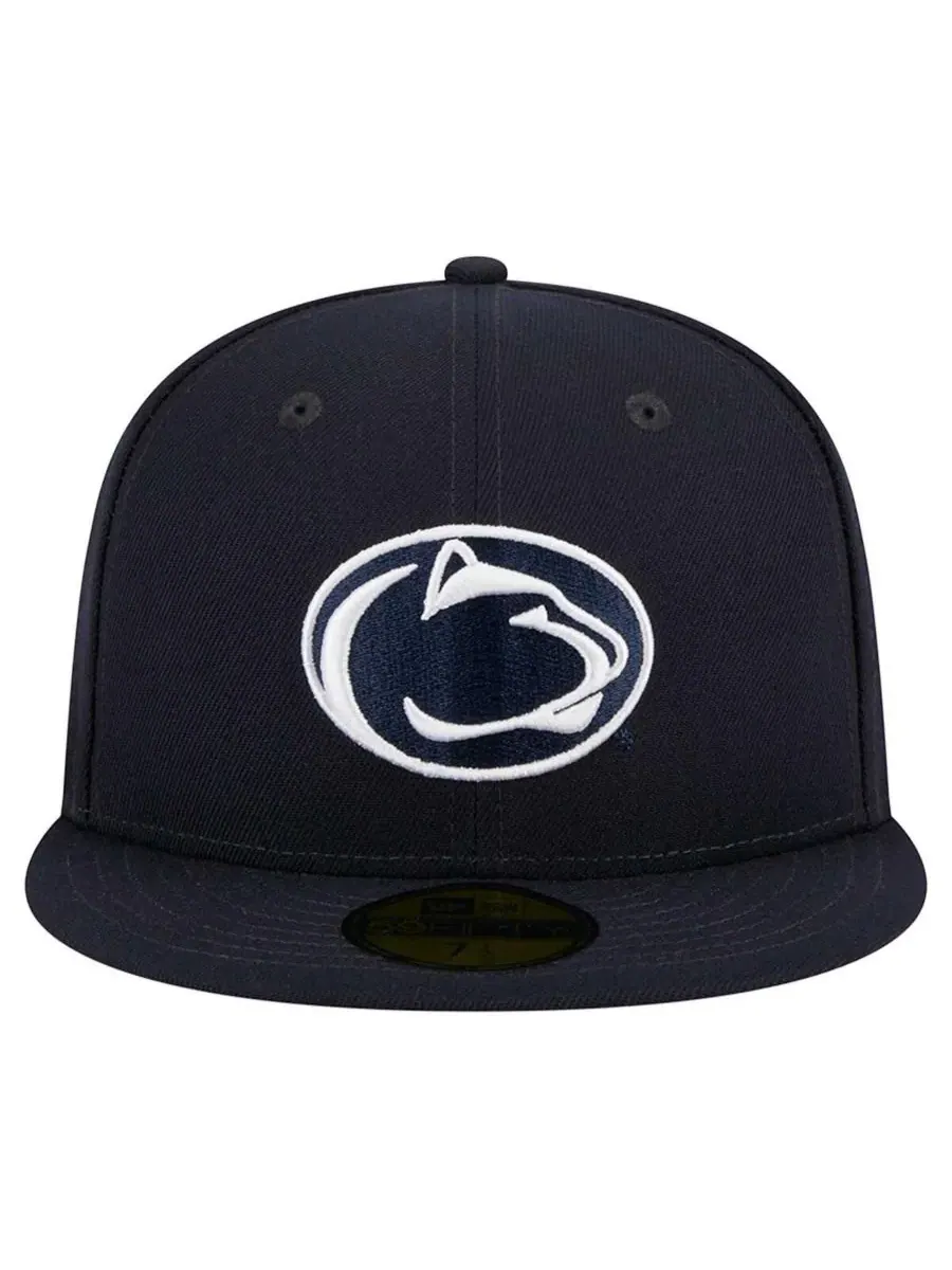 New Era Мужская темно-синяя кепка Penn State Nittany Lions 59fifty — изображение 4 из 5, темно-синий