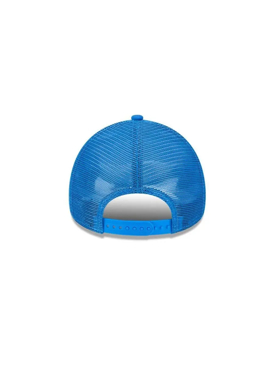 New Era Мужская синяя регулируемая кепка-тракер Oklahoma City Thunder Core Logo Foam Front A-Frame — изображение 4 из 4