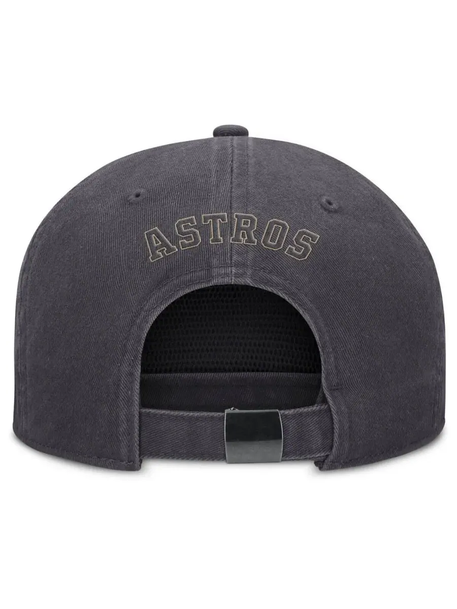 Nike Мужская кепка Houston Astros Monotone Pro Adjustable антрацитового цвета — изображение 2 из 4, серый