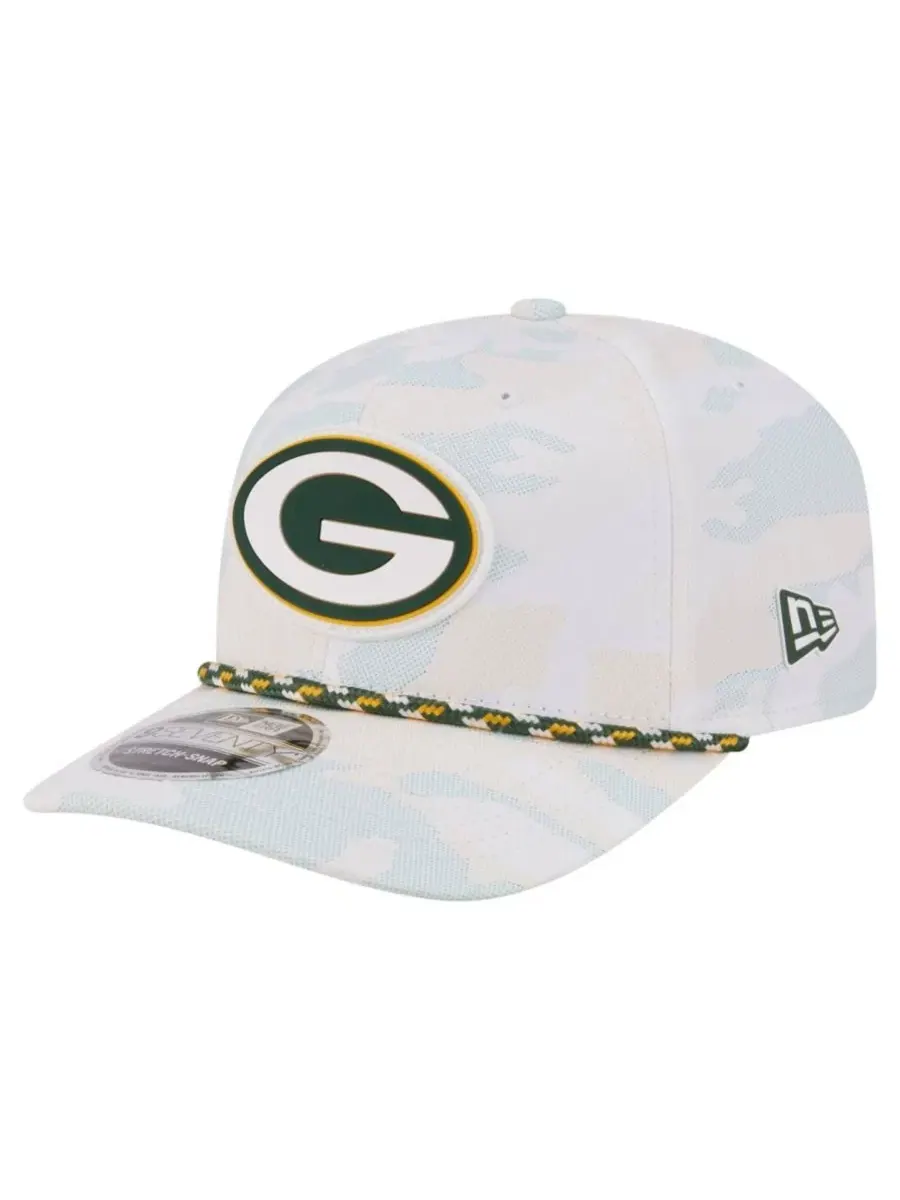 Кепка New Era Green Bay Packers Camo Rope 9SEVENTY — изображение 1 из 7, белый