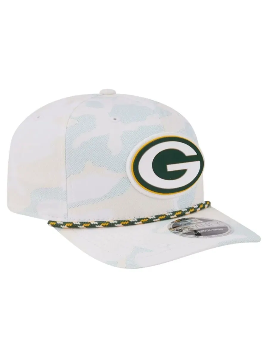Кепка New Era Green Bay Packers Camo Rope 9SEVENTY — изображение 3 из 7, белый