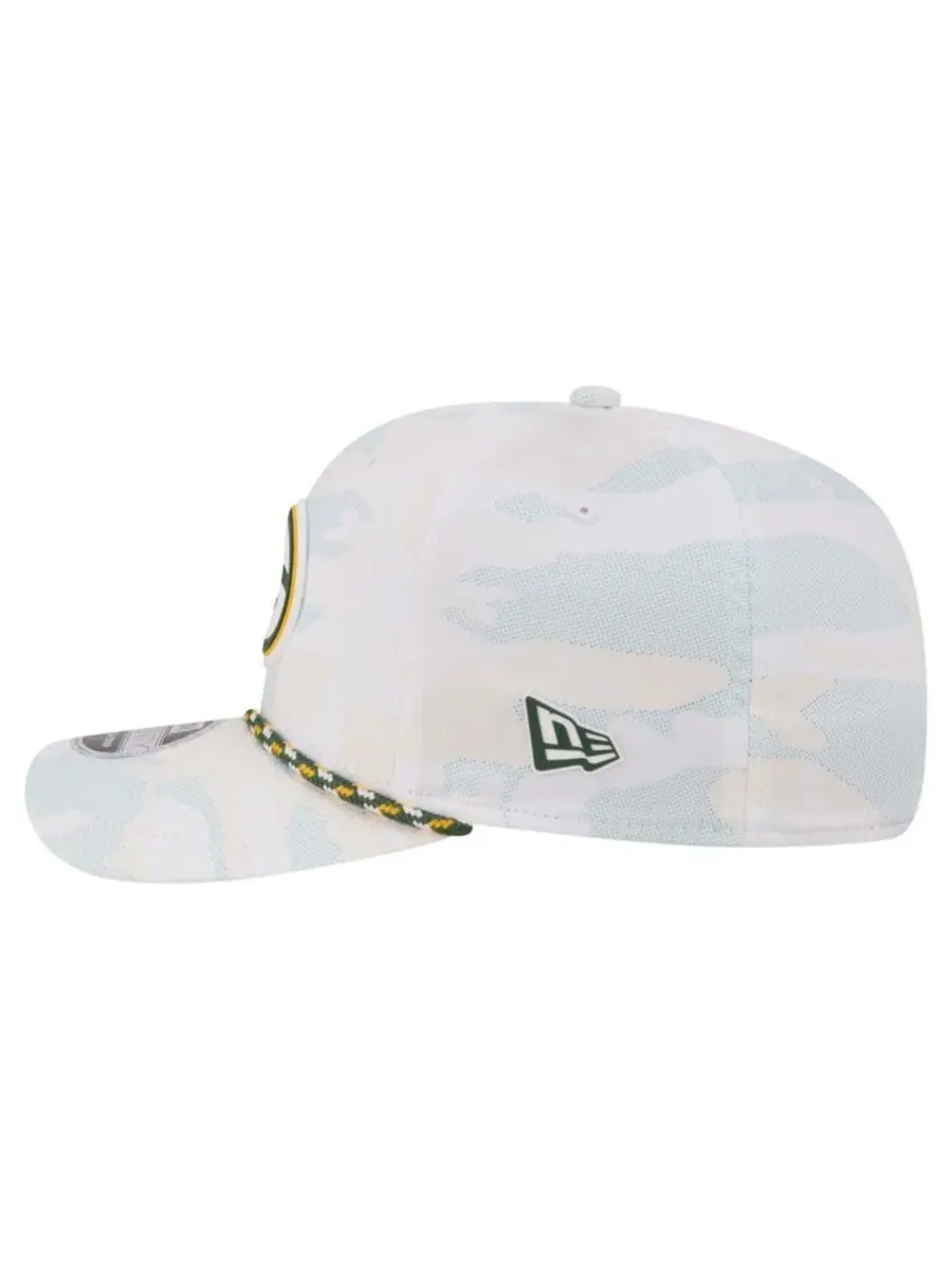 Кепка New Era Green Bay Packers Camo Rope 9SEVENTY — изображение 6 из 7, белый