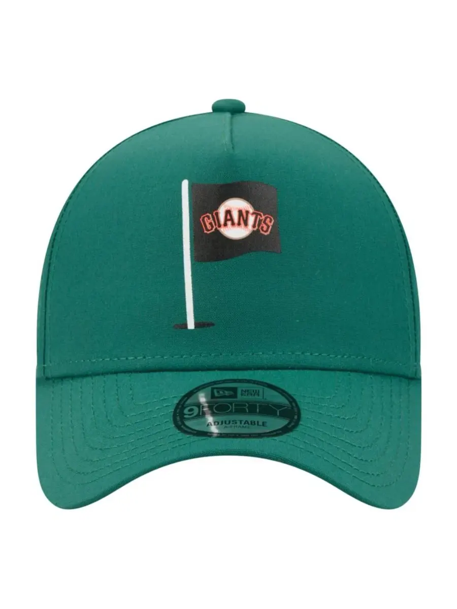 Кепка New Era San Francisco Giants Pin Seeker 9FORTY A-Frame — изображение 4 из 5, зеленый
