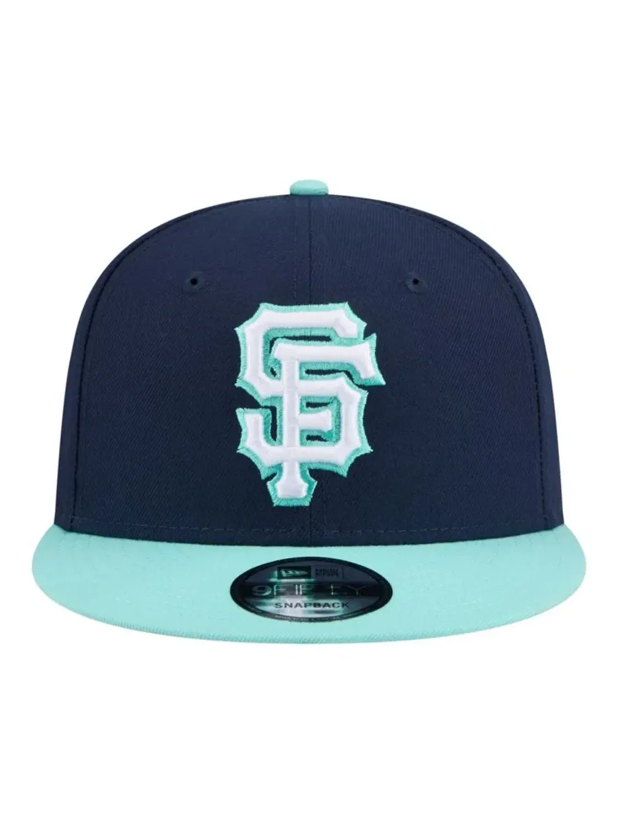 Бейсболка New Era с вышитым логотипом San Francisco Giants — изображение 5 из 5, темно-синий