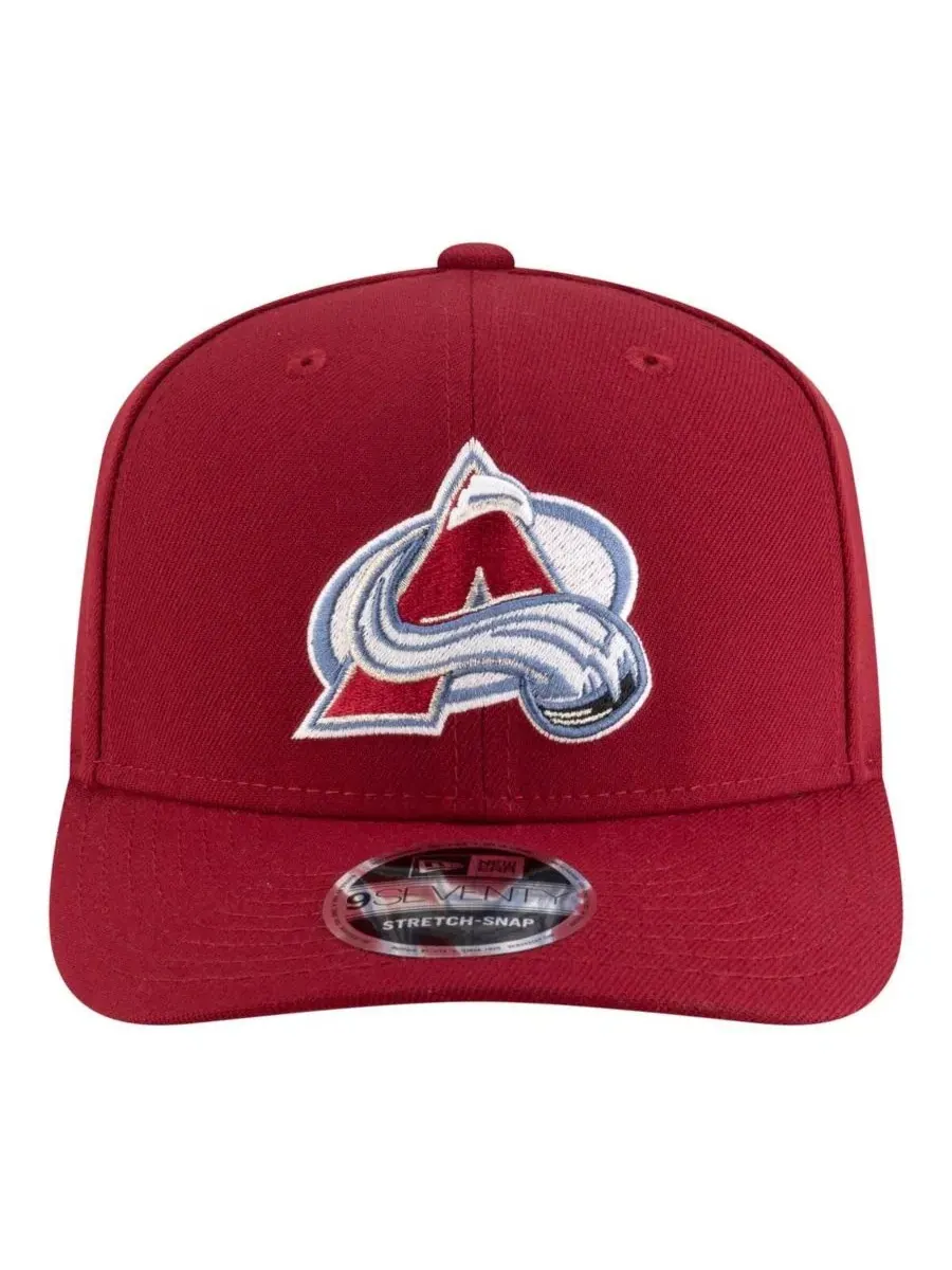 Кепка с эмблемой Colorado Avalanche New Era — изображение 2 из 5, бордовый