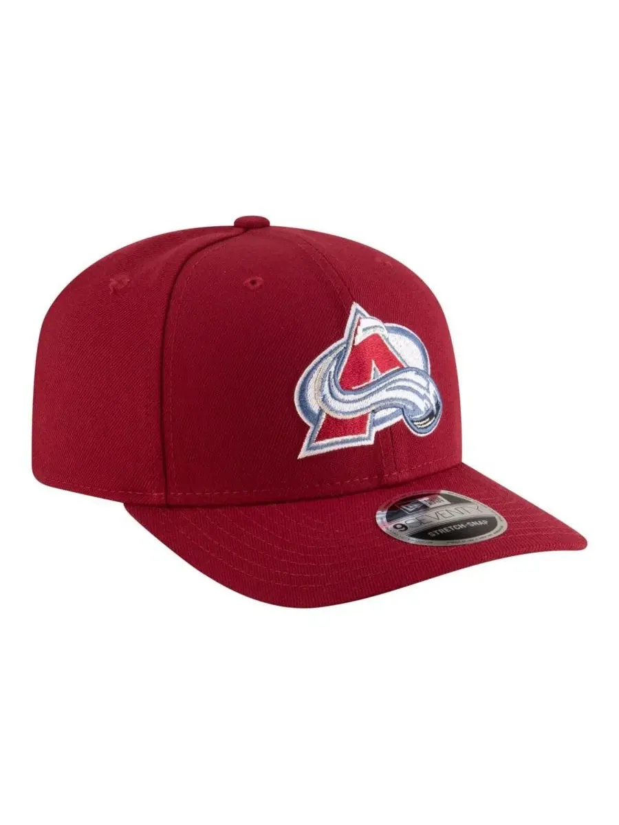 Кепка с эмблемой Colorado Avalanche New Era — изображение 3 из 5, бордовый