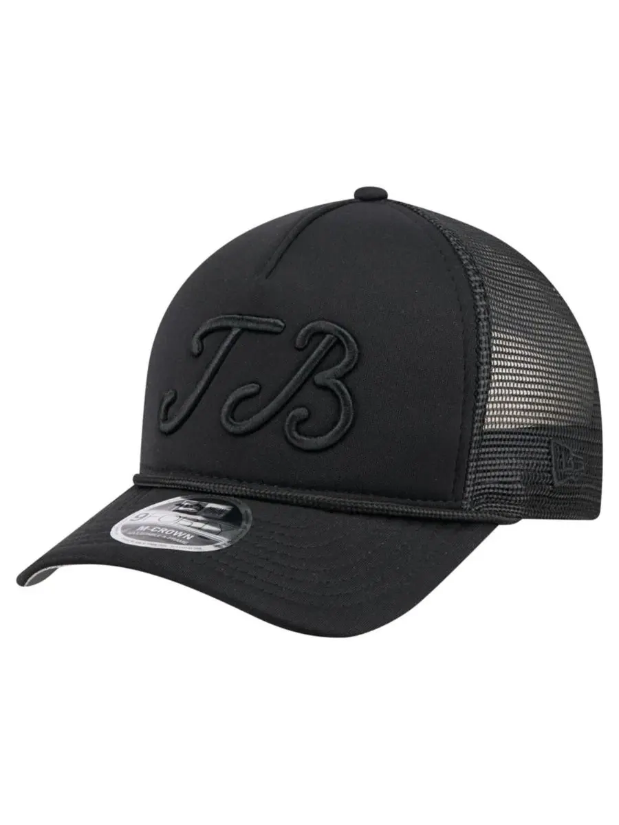 Кепка-тракер с вышивкой City Initial 9FORTY A-Frame New Era — изображение 1 из 5, черный