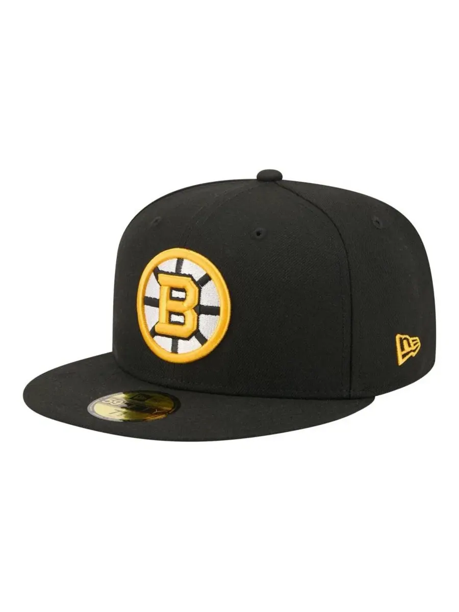 Кепка с высокой тульей Boston Bruins Zamboni 59FIFTY New Era — изображение 3 из 5, черный