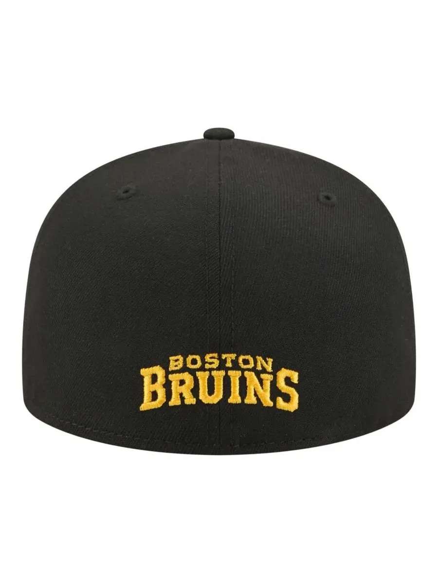 Кепка с высокой тульей Boston Bruins Zamboni 59FIFTY New Era — изображение 4 из 5, черный