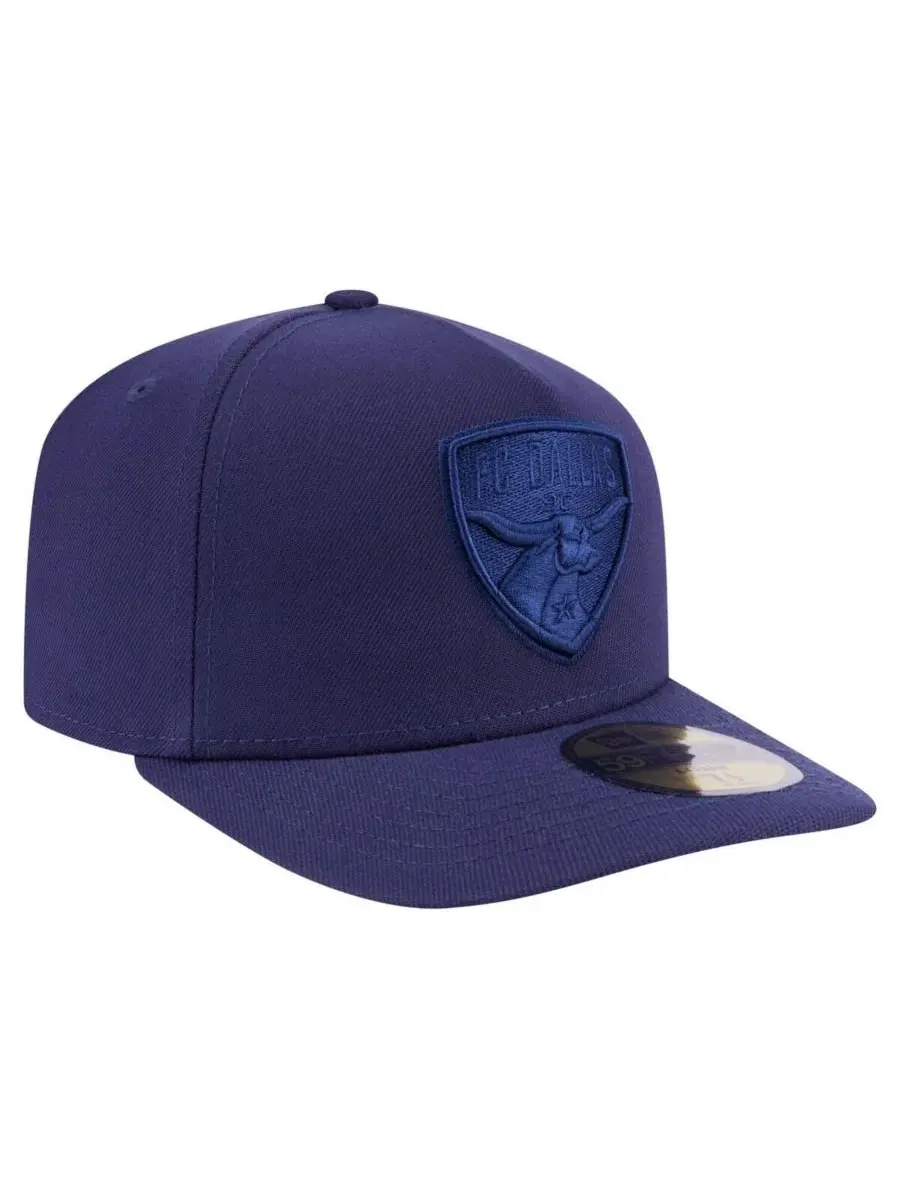 New Era Мужская кепка FC Dallas Color Pack A-Frame 59FIFTY темно-синего цвета — изображение 3 из 4, темно-синий