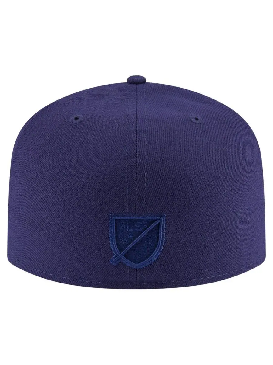 New Era Мужская кепка FC Dallas Color Pack A-Frame 59FIFTY темно-синего цвета — изображение 4 из 4, темно-синий