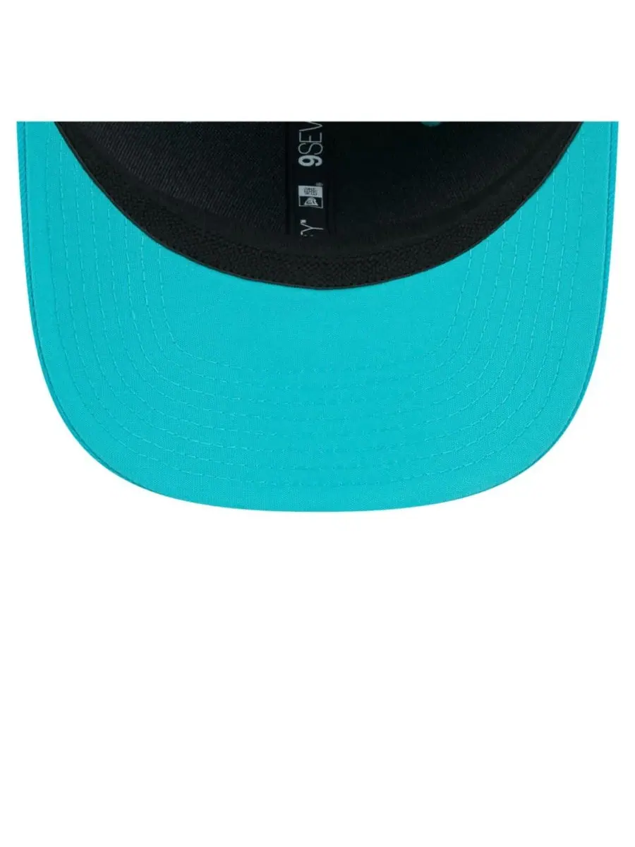 New Era Мужская кепка Aqua Miami Dolphins Gameday Multi Rope 9SEVENTY Stretch-Snap Hat — изображение 3 из 5, голубой