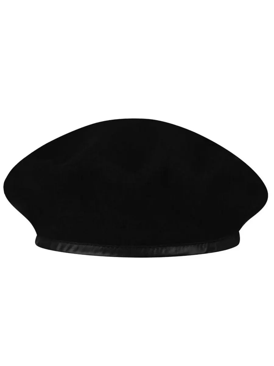 Мужской шерстяной берет Monty Kangol — изображение 2 из 2, черный