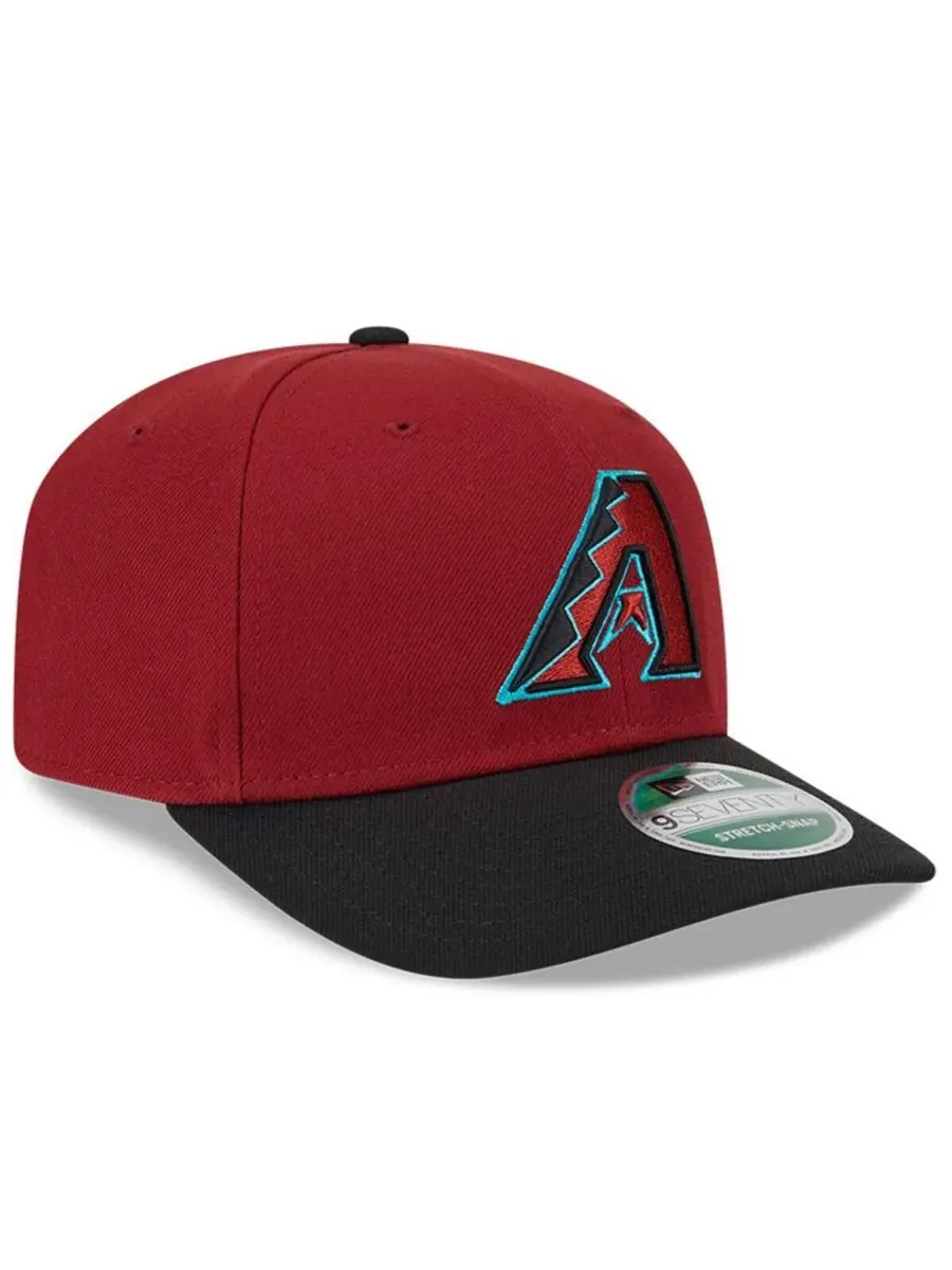 New Era Мужская красная кепка Arizona Diamondbacks Player Replica 9SEVENTY с регулируемым размером — изображение 1 из 4