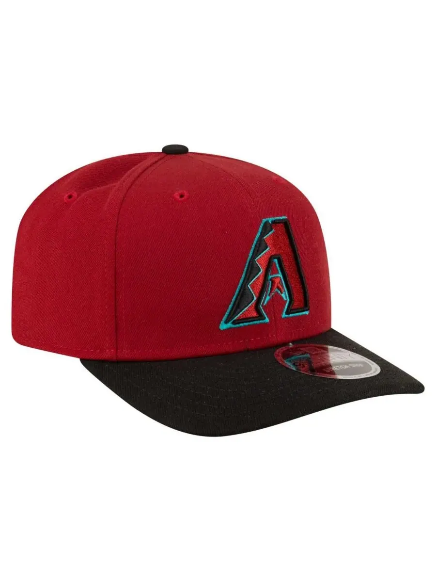 New Era Мужская красная кепка Arizona Diamondbacks Player Replica 9SEVENTY с регулируемым размером — изображение 2 из 4