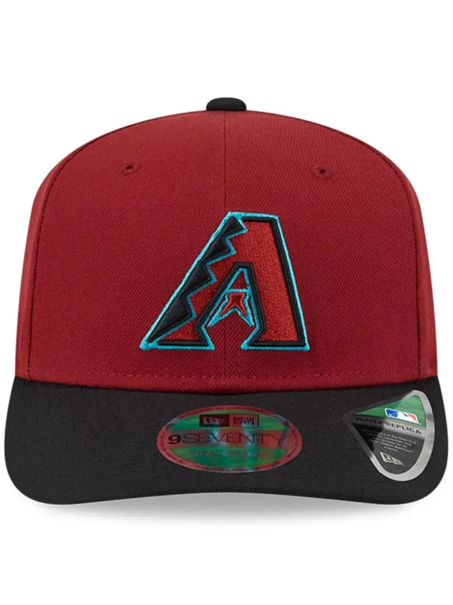 New Era Мужская красная кепка Arizona Diamondbacks Player Replica 9SEVENTY с регулируемым размером — изображение 4 из 4