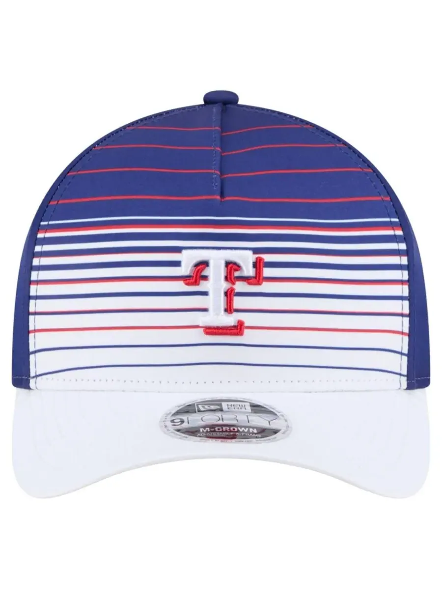 Кепка с принтом Gradient 9FORTY M-Crown New Era — изображение 2 из 5, королевский