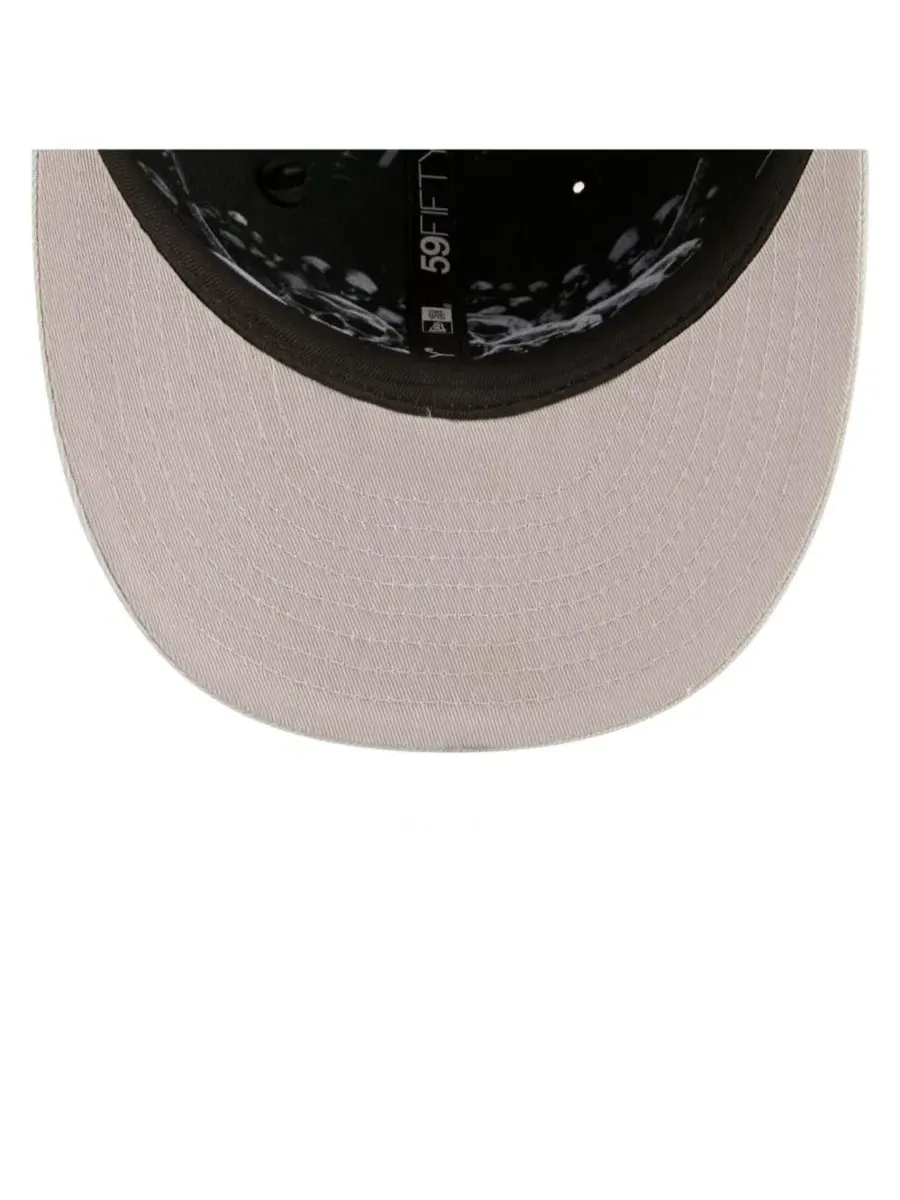 Кепка New Era 59FIFTY с козырьком, модель 2026 NFL Draft — изображение 5 из 5, черный серебристый