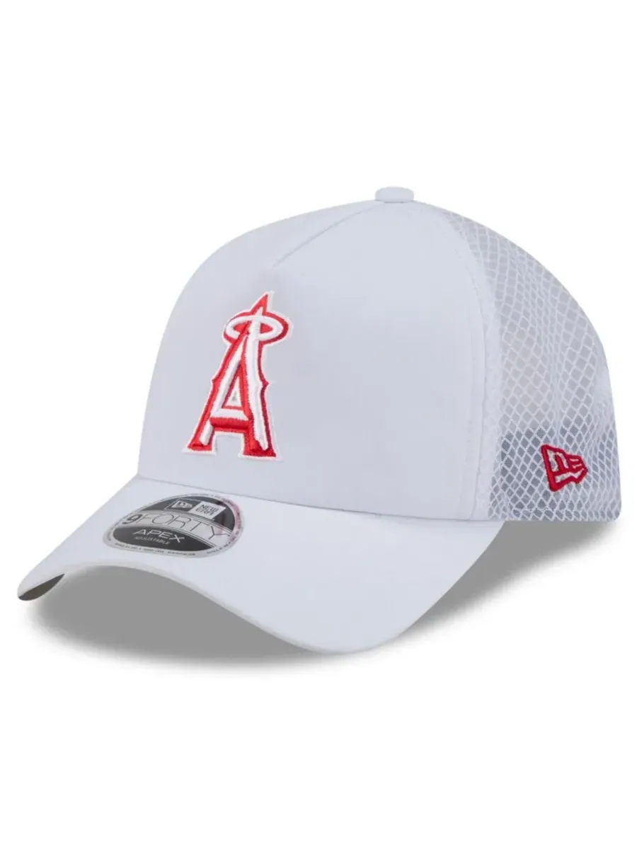 Кепка-тракер New Era 2026 Batting Practice Apex 9FORTY — изображение 1 из 5, белый