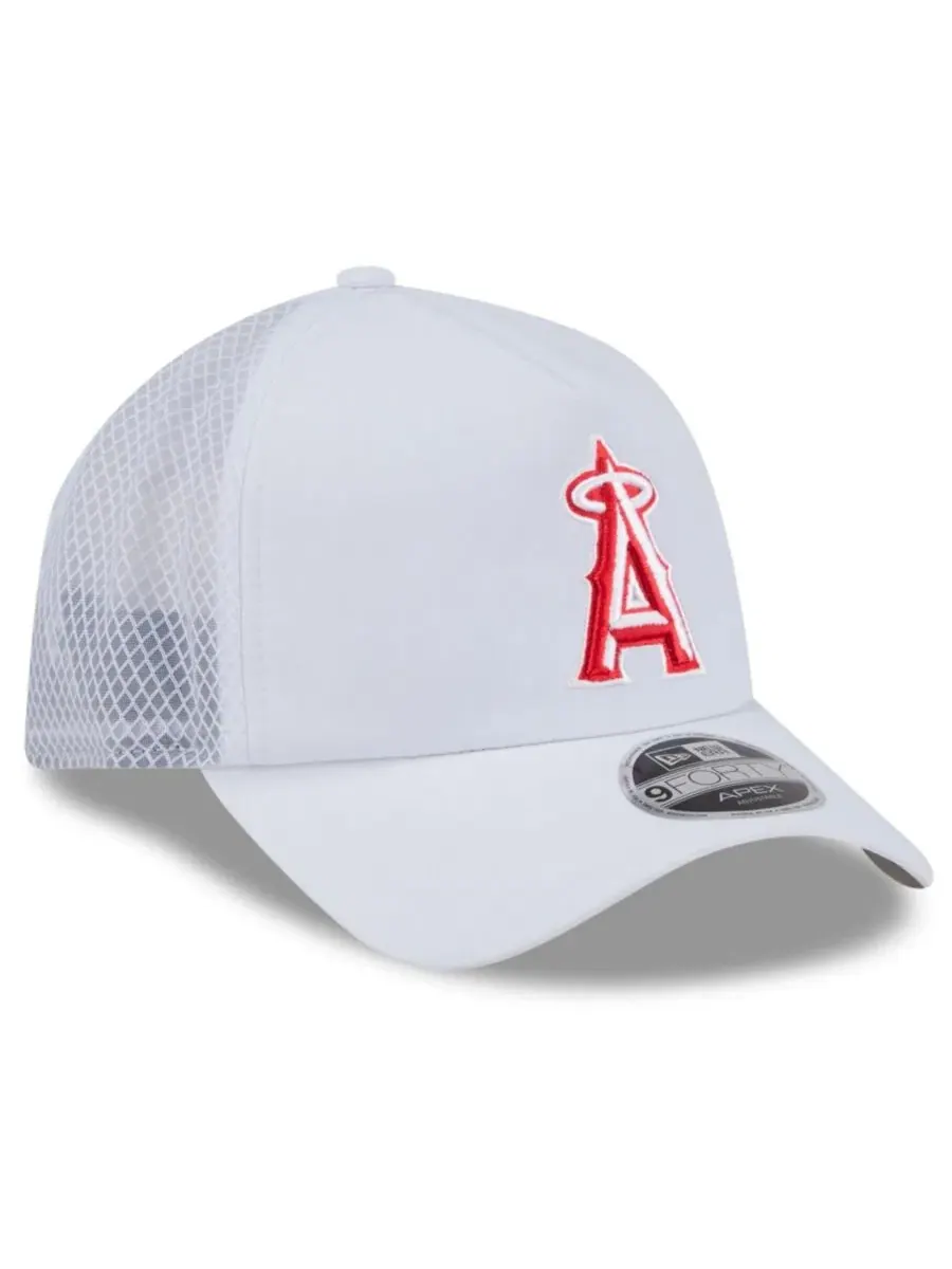 Кепка-тракер New Era 2026 Batting Practice Apex 9FORTY — изображение 3 из 5, белый