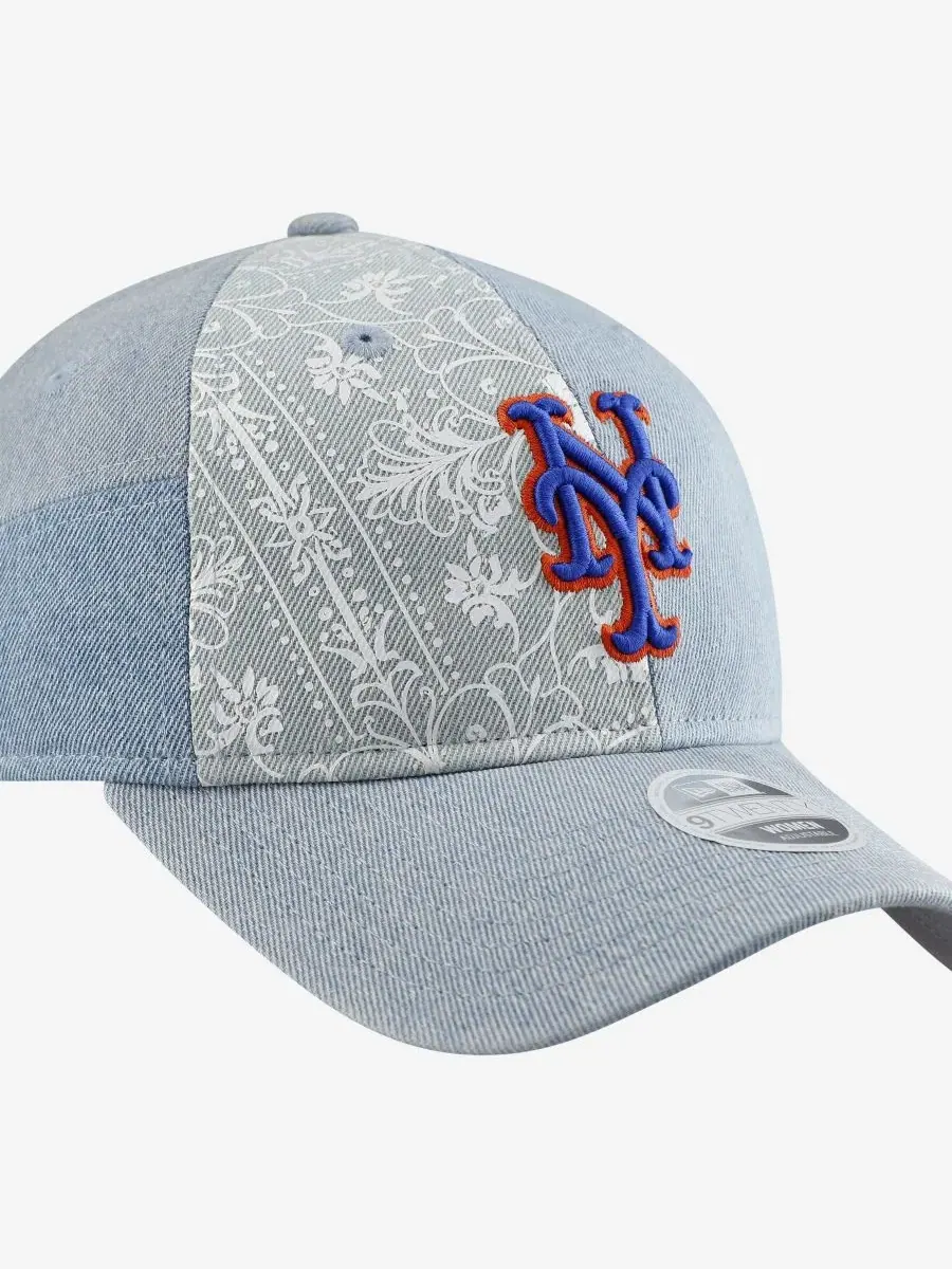 Кепка с джинсовым патчем New Era — изображение 1 из 4, джинсовый синий