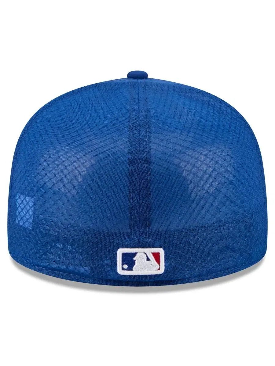 Бейсболка New Era с вышивкой Chicago Cubs — изображение 4 из 5, королевский