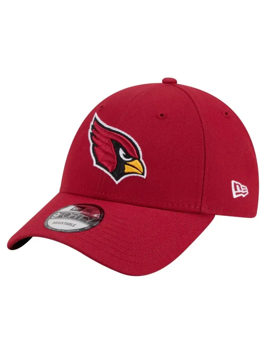 Кепка New Era 9FORTY с вышитым логотипом Arizona Cardinals — изображение 1 из 6, красный
