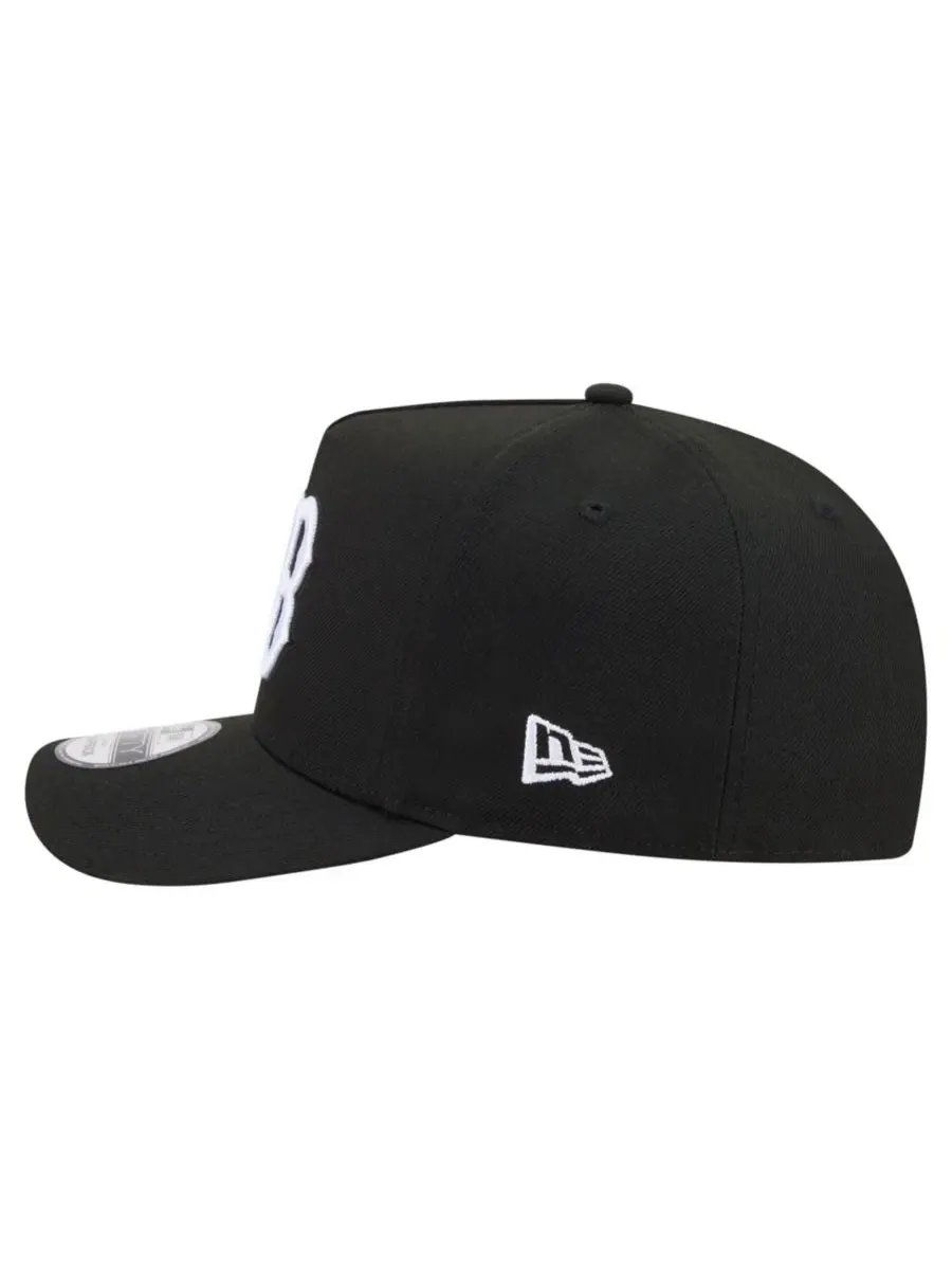 Кепка-снэпбек с высокой тульей и принтом Boston Red Sox New Era — изображение 5 из 6, черный