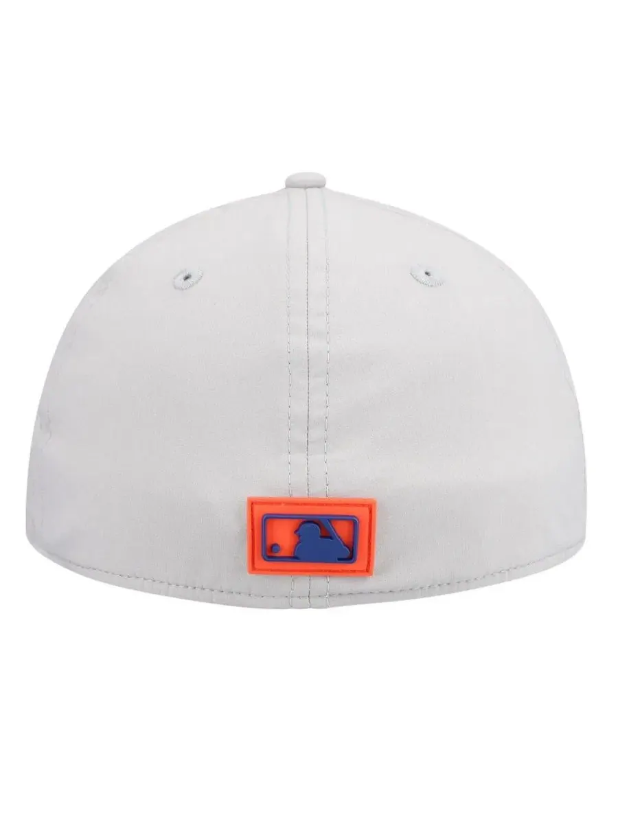 Кепка New York Mets 2026 Clubhouse Alternate 39THIRTY Flex New Era — изображение 4 из 4, серый