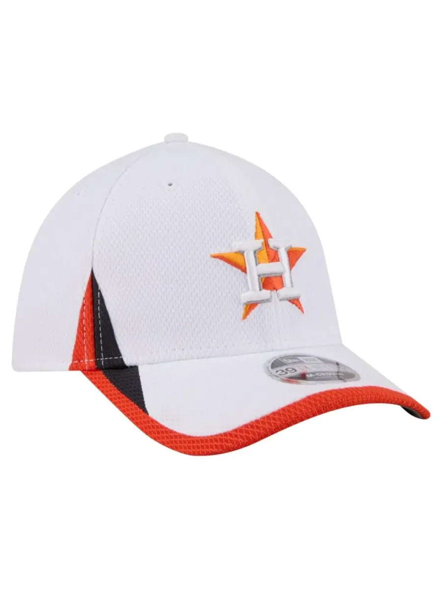Бейсболка New Era с вышитым логотипом, Houston Astros — изображение 2 из 5, белый