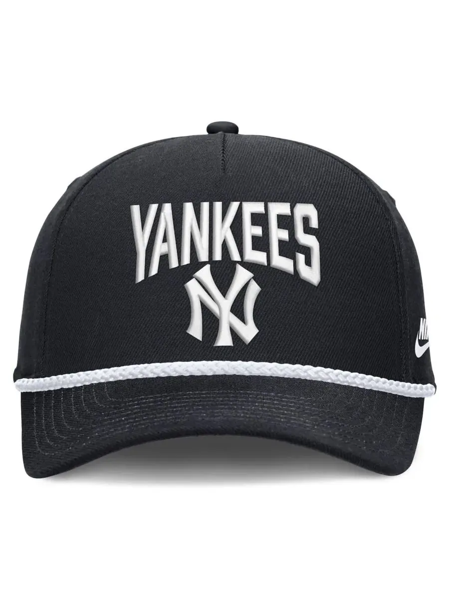 Бейсболка Nike Cooperstown Rise Adjustable Hat — изображение 2 из 4, темно-синий