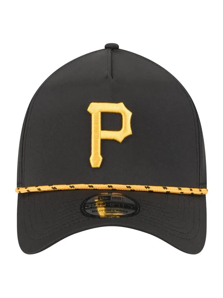 Кепка Pittsburgh Pirates 39THIRTY A-Frame New Era — изображение 2 из 4, черный