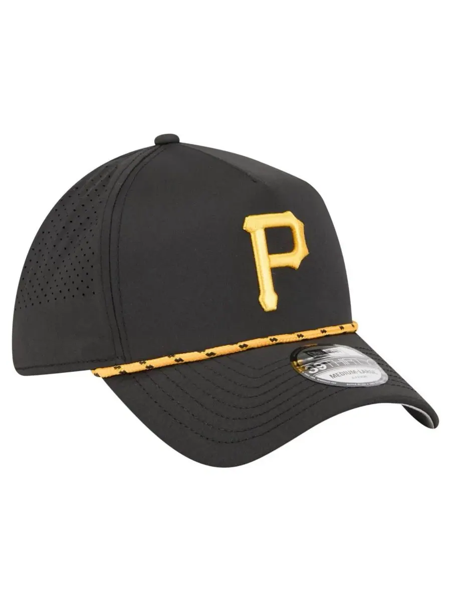 Кепка Pittsburgh Pirates 39THIRTY A-Frame New Era — изображение 3 из 4, черный