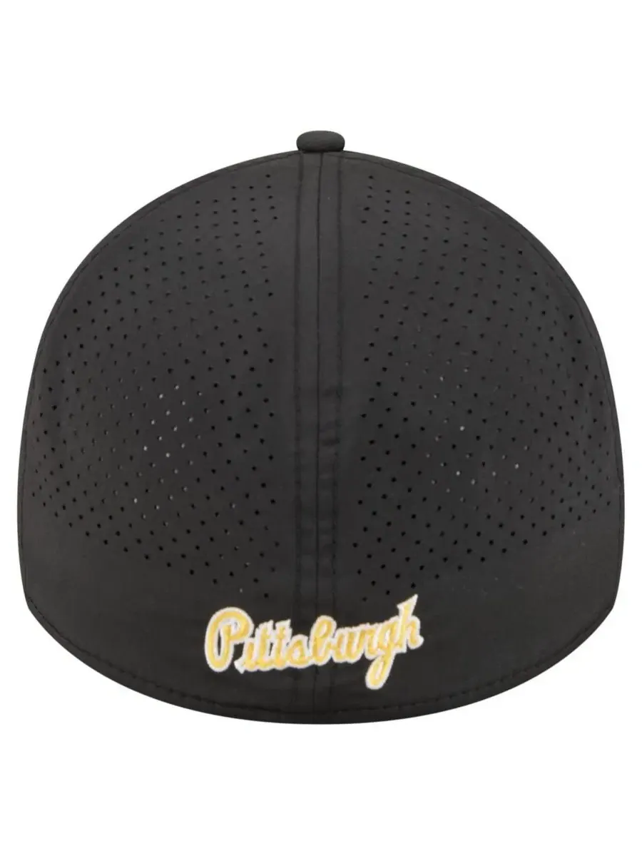 Кепка Pittsburgh Pirates 39THIRTY A-Frame New Era — изображение 4 из 4, черный