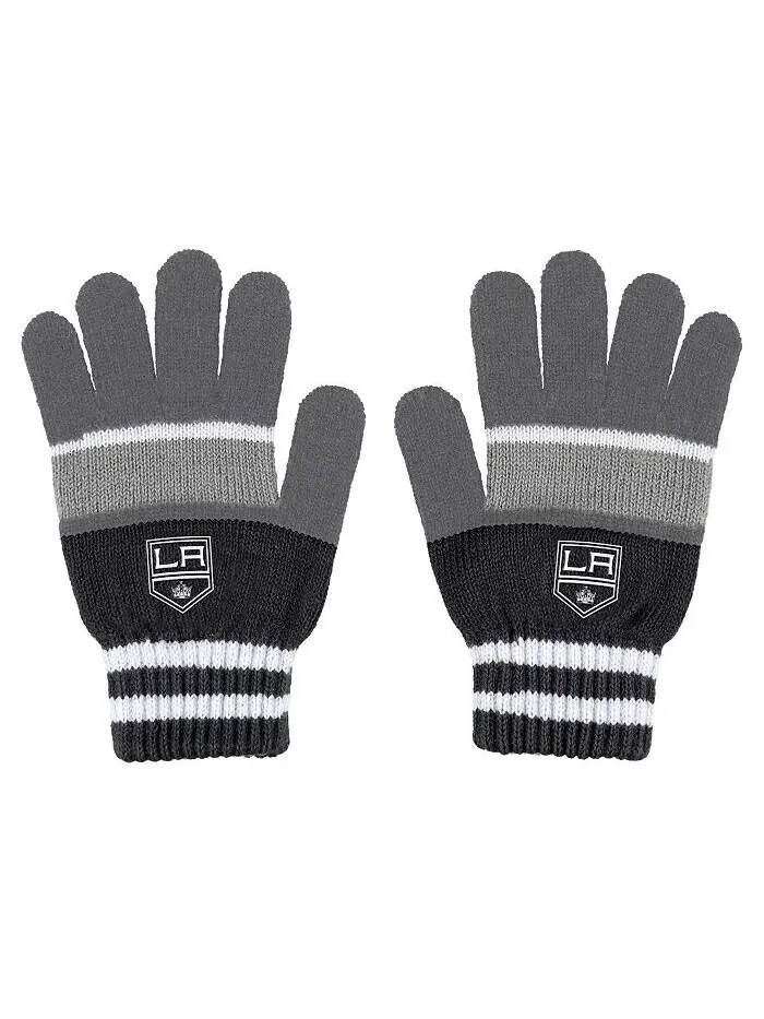 Женский комплект из перчаток и шарфа в полоску Los Angeles Kings Wear By Erin Andrews — изображение 3 из 3, мульти
