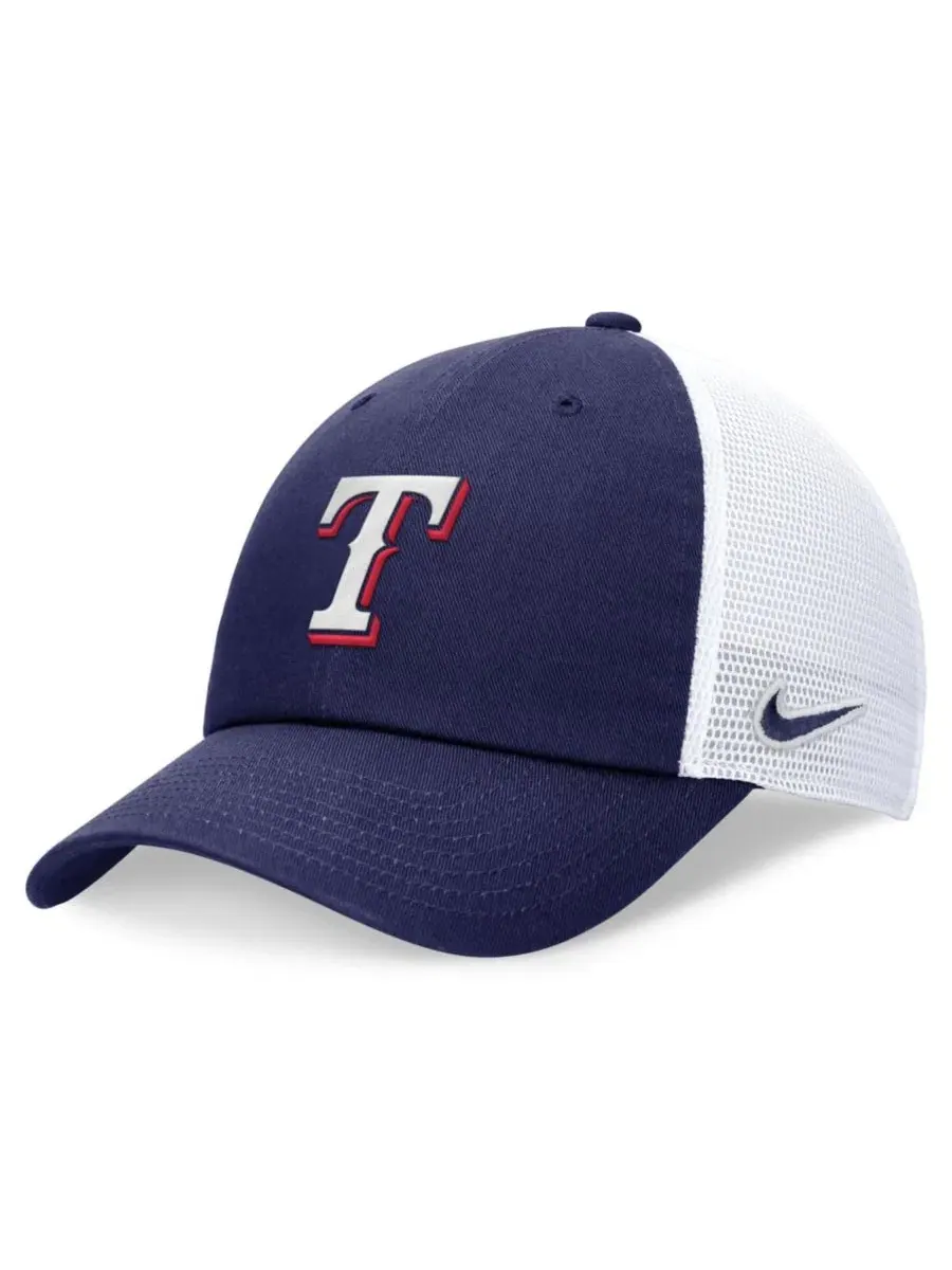 Кепка-тракер с вышивкой Texas Rangers Club Nike — изображение 1 из 4, королевский