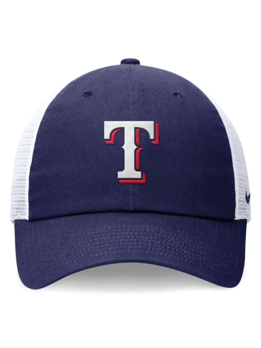 Кепка-тракер с вышивкой Texas Rangers Club Nike — изображение 2 из 4, королевский