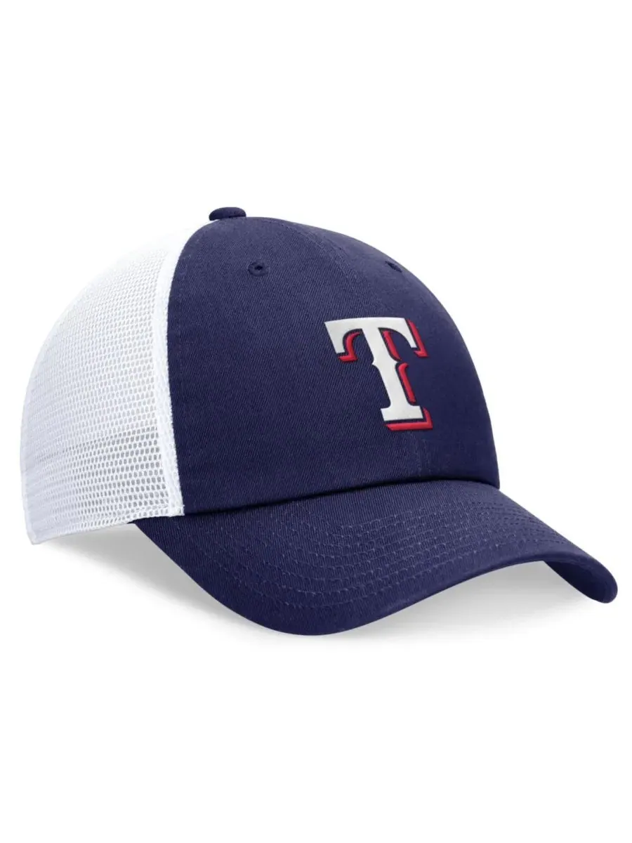 Кепка-тракер с вышивкой Texas Rangers Club Nike — изображение 3 из 4, королевский