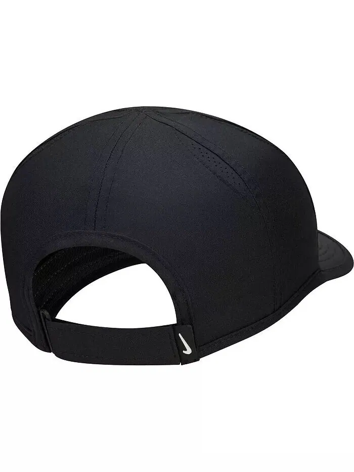 Молодежная черная регулируемая шапка с перьями для мальчиков и девочек Club Performance Nike — изображение 2 из 2