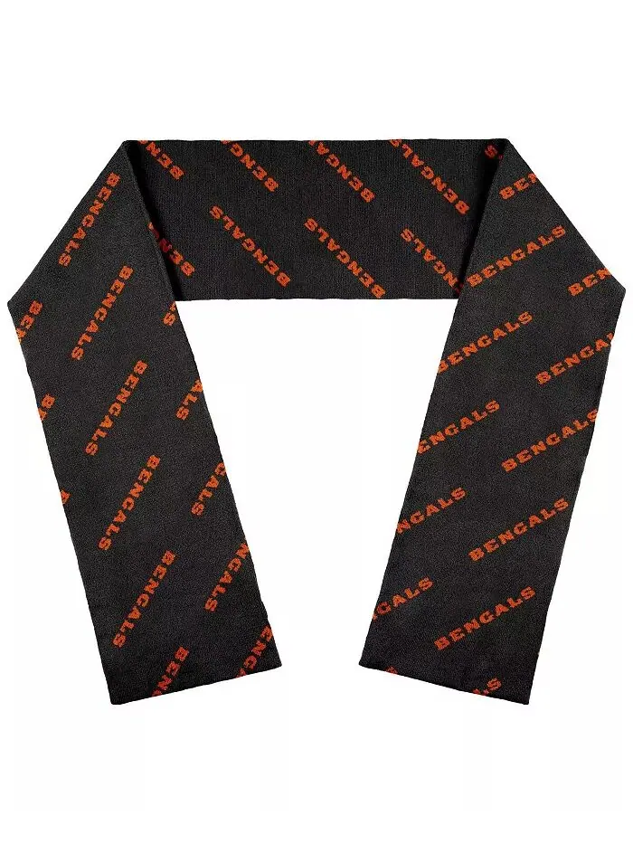 Женский шарф с надписью «Cincinnati Bengals Team» WEAR by Erin Andrews — изображение 1 из 1