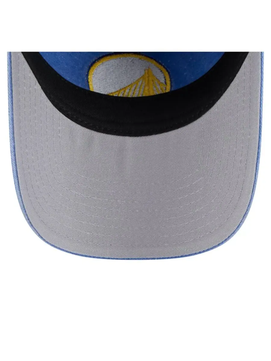 New Era Мужская регулируемая кепка Royal Golden State Warriors, окрашенная пигментами, размер — изображение 3 из 5